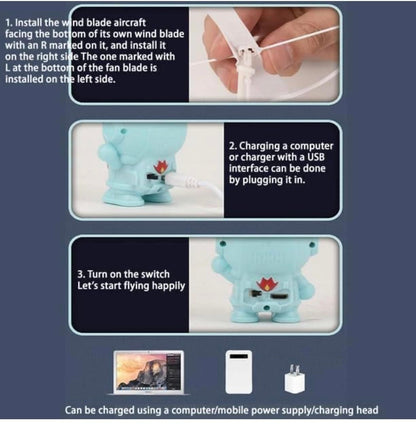 Flying Spaceman Toy For Kids - Vistora